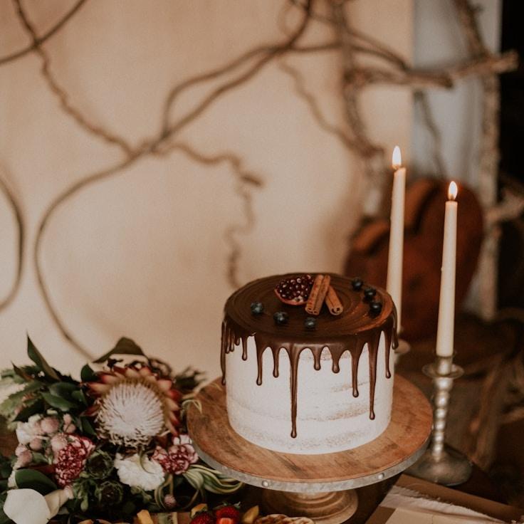 Eternal Blossom Cherry Almond Torte